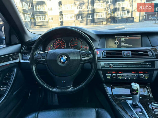 Серый БМВ 5 Серия, объемом двигателя 3 л и пробегом 260 тыс. км за 13400 $, фото 11 на Automoto.ua