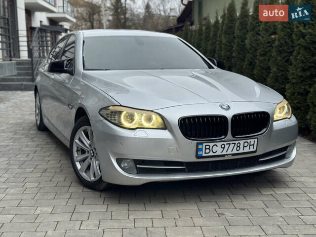 Серый БМВ 5 Серия, объемом двигателя 2 л и пробегом 333 тыс. км за 14100 $, фото 6 на Automoto.ua