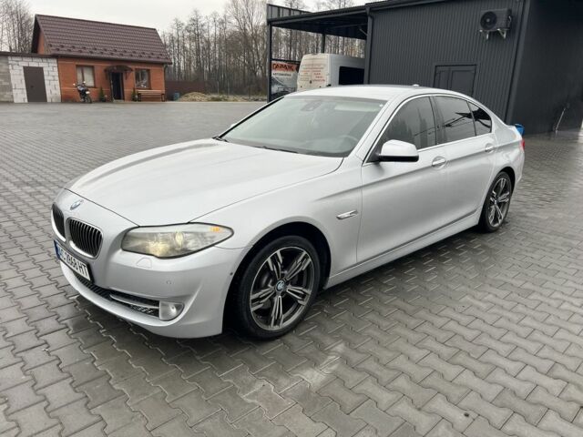 Серый БМВ 5 Серия, объемом двигателя 2 л и пробегом 285 тыс. км за 12300 $, фото 1 на Automoto.ua