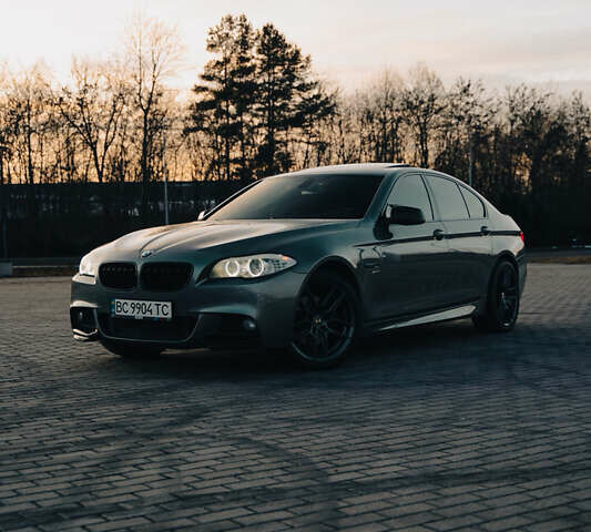 Серый БМВ 5 Серия, объемом двигателя 2 л и пробегом 168 тыс. км за 15500 $, фото 1 на Automoto.ua