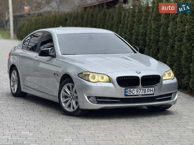 Серый БМВ 5 Серия, объемом двигателя 2 л и пробегом 333 тыс. км за 14100 $, фото 3 на Automoto.ua