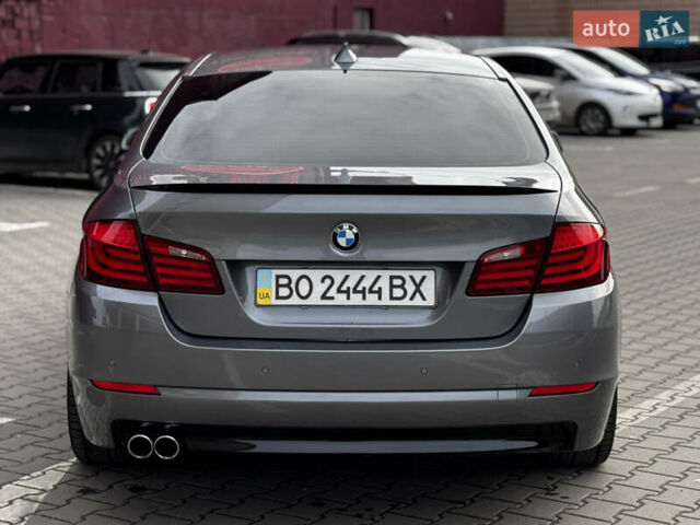 Серый БМВ 5 Серия, объемом двигателя 2 л и пробегом 260 тыс. км за 15450 $, фото 13 на Automoto.ua
