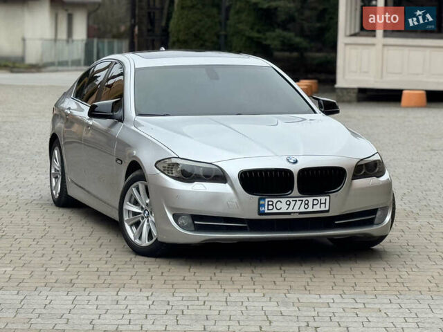 Серый БМВ 5 Серия, объемом двигателя 2 л и пробегом 333 тыс. км за 13900 $, фото 1 на Automoto.ua