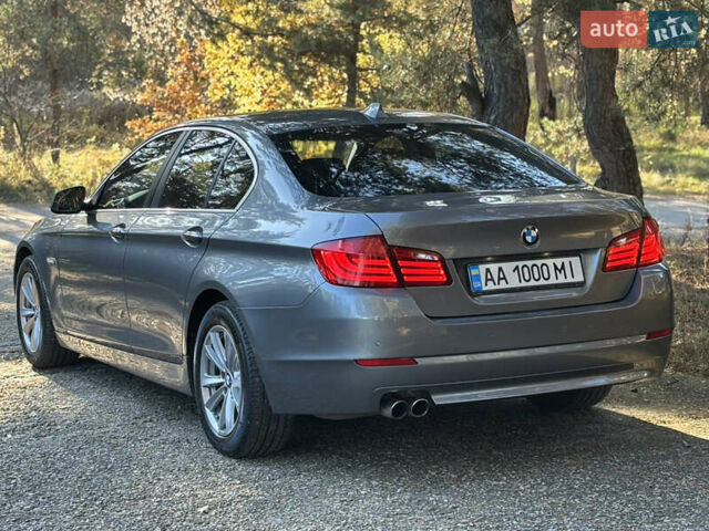 Серый БМВ 5 Серия, объемом двигателя 2.5 л и пробегом 128 тыс. км за 12900 $, фото 4 на Automoto.ua