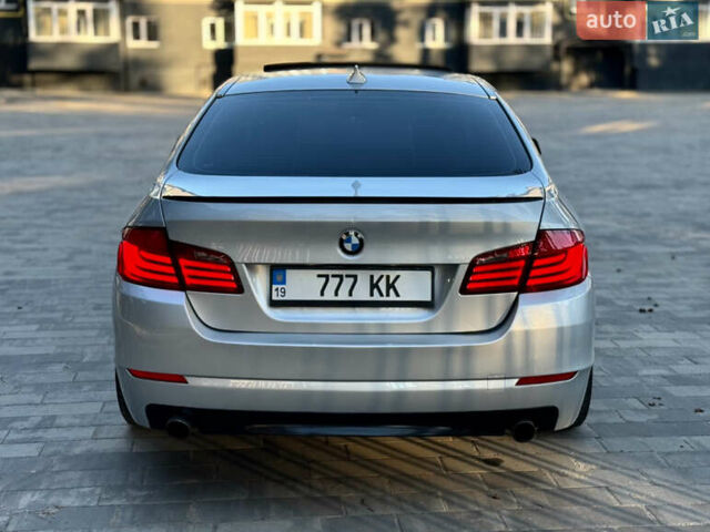 Серый БМВ 5 Серия, объемом двигателя 3 л и пробегом 260 тыс. км за 13400 $, фото 4 на Automoto.ua