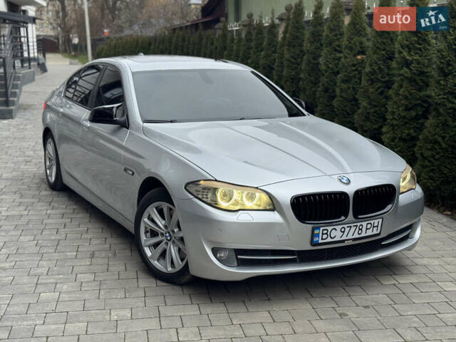 Серый БМВ 5 Серия, объемом двигателя 2 л и пробегом 333 тыс. км за 14100 $, фото 5 на Automoto.ua
