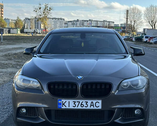 Серый БМВ 5 Серия, объемом двигателя 2 л и пробегом 277 тыс. км за 12199 $, фото 1 на Automoto.ua