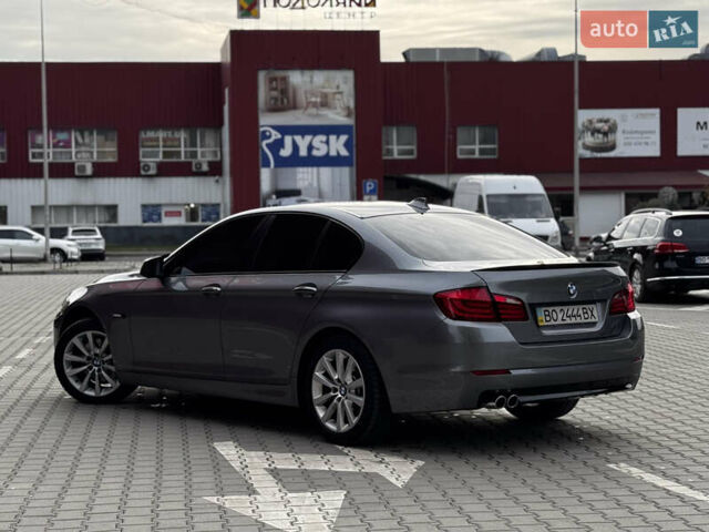 Серый БМВ 5 Серия, объемом двигателя 2 л и пробегом 260 тыс. км за 15450 $, фото 10 на Automoto.ua
