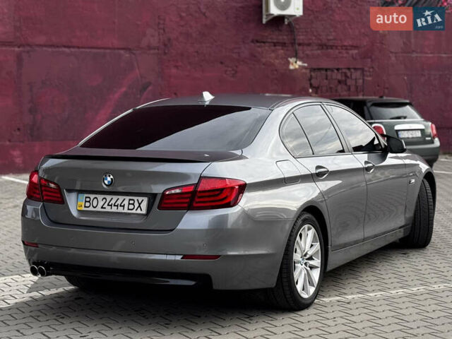 Серый БМВ 5 Серия, объемом двигателя 2 л и пробегом 260 тыс. км за 15450 $, фото 14 на Automoto.ua