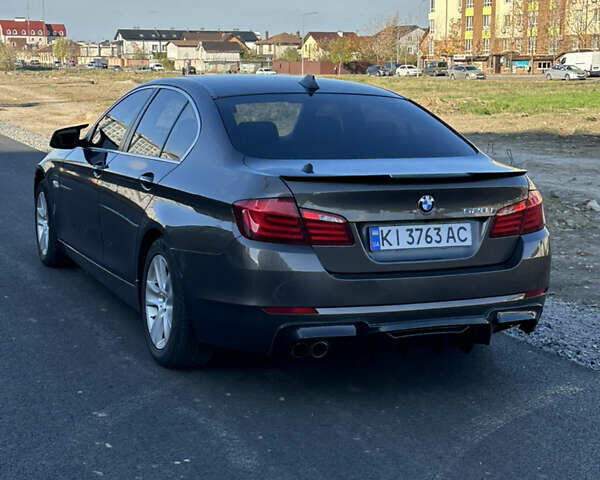 Серый БМВ 5 Серия, объемом двигателя 2 л и пробегом 277 тыс. км за 12199 $, фото 7 на Automoto.ua