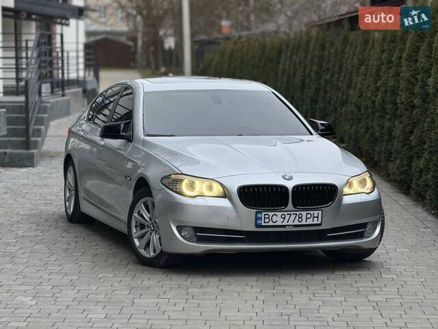 Серый БМВ 5 Серия, объемом двигателя 2 л и пробегом 333 тыс. км за 14100 $, фото 1 на Automoto.ua