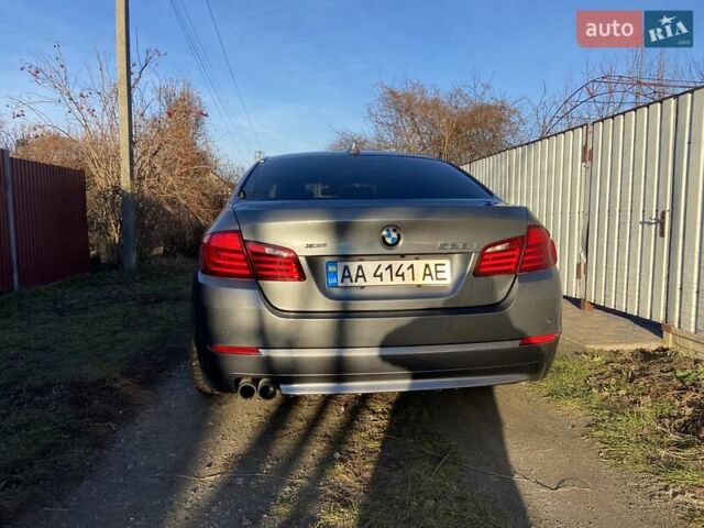 Серый БМВ 5 Серия, объемом двигателя 2 л и пробегом 205 тыс. км за 13500 $, фото 4 на Automoto.ua
