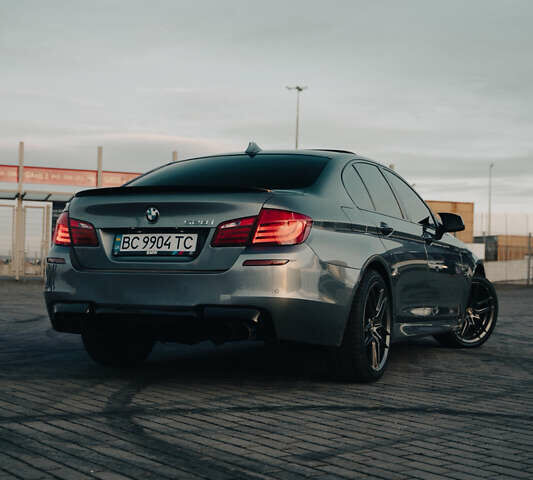 Серый БМВ 5 Серия, объемом двигателя 2 л и пробегом 168 тыс. км за 15500 $, фото 5 на Automoto.ua