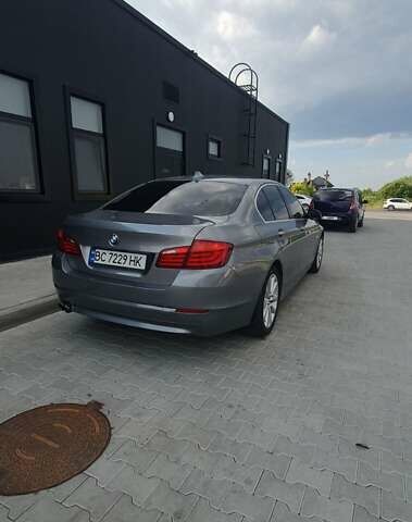 Серый БМВ 5 Серия, объемом двигателя 2 л и пробегом 218 тыс. км за 13800 $, фото 1 на Automoto.ua