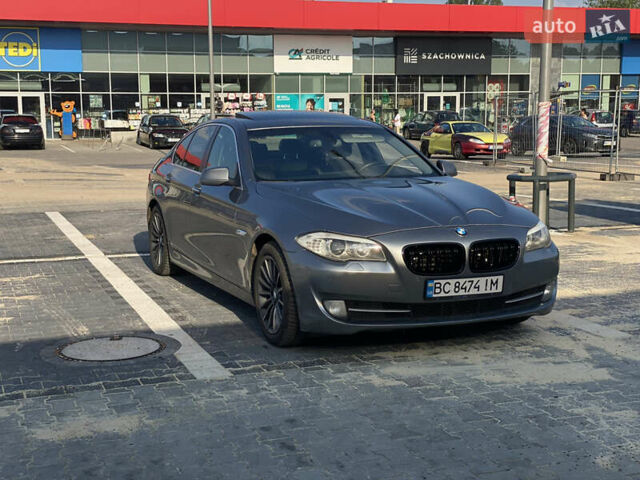 Серый БМВ 5 Серия, объемом двигателя 2 л и пробегом 245 тыс. км за 11900 $, фото 3 на Automoto.ua