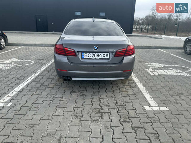 Серый БМВ 5 Серия, объемом двигателя 2 л и пробегом 191 тыс. км за 11000 $, фото 4 на Automoto.ua