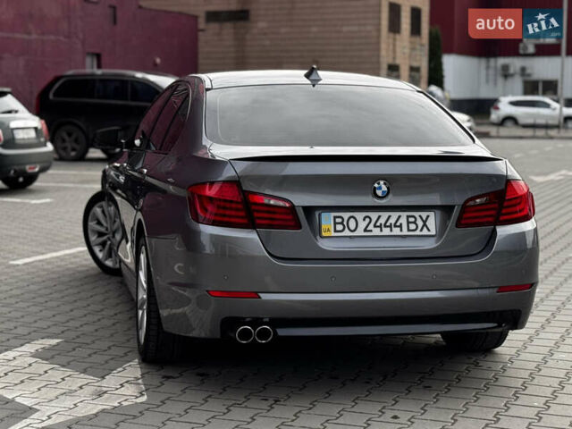 Серый БМВ 5 Серия, объемом двигателя 2 л и пробегом 260 тыс. км за 15450 $, фото 12 на Automoto.ua