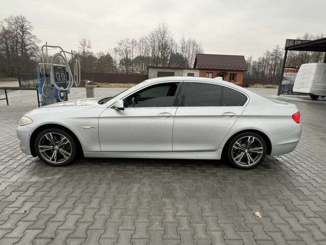 Серый БМВ 5 Серия, объемом двигателя 2 л и пробегом 285 тыс. км за 12300 $, фото 2 на Automoto.ua