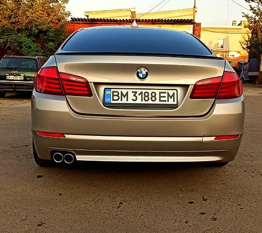 Серый БМВ 5 Серия, объемом двигателя 3 л и пробегом 244 тыс. км за 12200 $, фото 2 на Automoto.ua