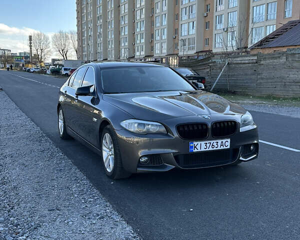 Серый БМВ 5 Серия, объемом двигателя 2 л и пробегом 277 тыс. км за 12199 $, фото 3 на Automoto.ua