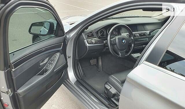 Серый БМВ 5 Серия, объемом двигателя 2 л и пробегом 218 тыс. км за 13800 $, фото 4 на Automoto.ua