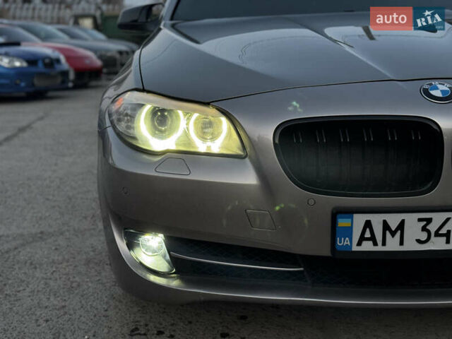 Серый БМВ 5 Серия, объемом двигателя 2 л и пробегом 236 тыс. км за 13750 $, фото 12 на Automoto.ua