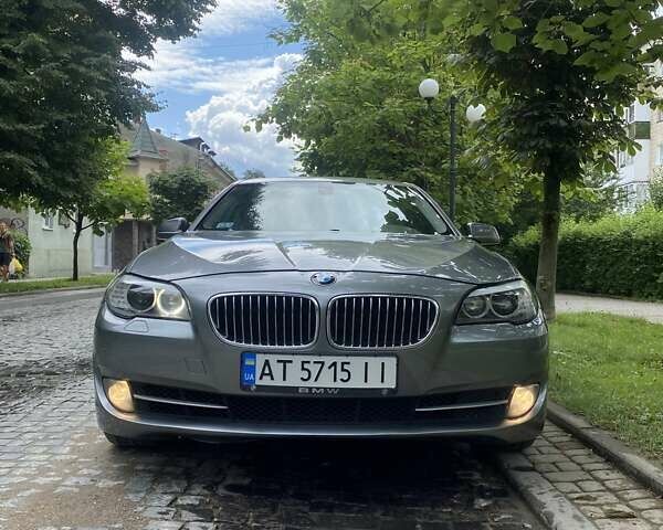 Серый БМВ 5 Серия, объемом двигателя 2 л и пробегом 190 тыс. км за 11700 $, фото 2 на Automoto.ua
