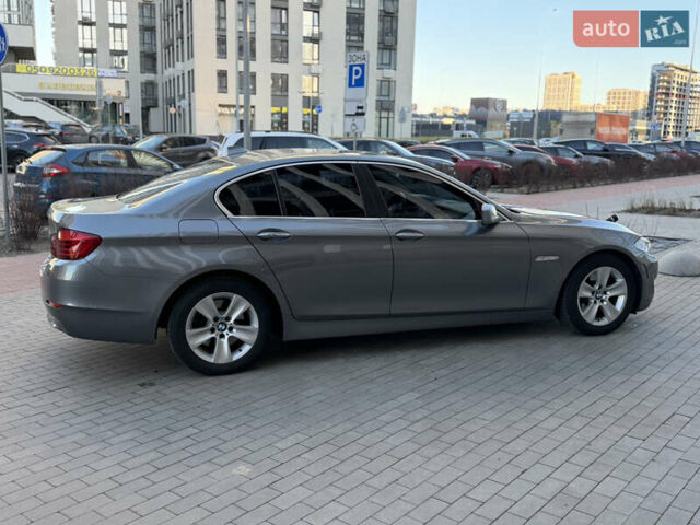 Серый БМВ 5 Серия, объемом двигателя 2 л и пробегом 192 тыс. км за 16500 $, фото 7 на Automoto.ua