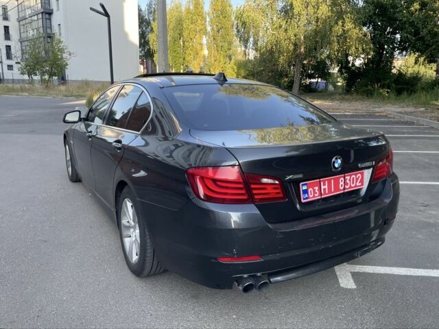 Серый БМВ 5 Серия, объемом двигателя 2 л и пробегом 187 тыс. км за 9800 $, фото 6 на Automoto.ua