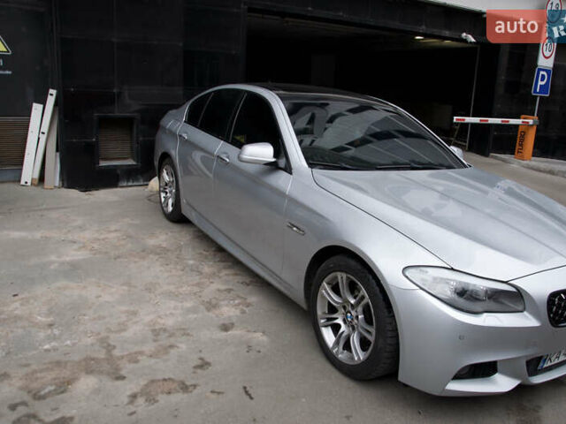 Серый БМВ 5 Серия, объемом двигателя 2 л и пробегом 186 тыс. км за 15000 $, фото 3 на Automoto.ua