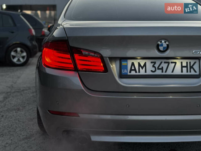 Серый БМВ 5 Серия, объемом двигателя 2 л и пробегом 236 тыс. км за 13750 $, фото 11 на Automoto.ua