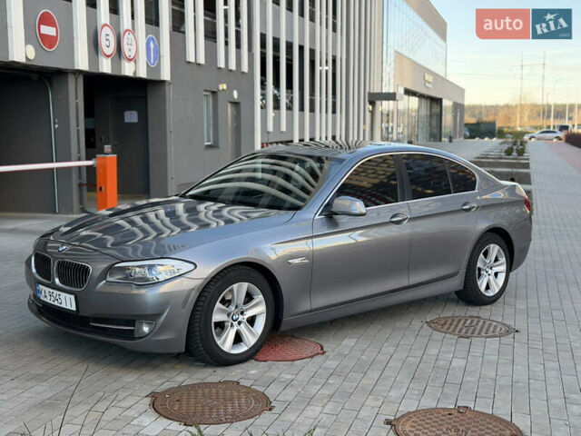 Серый БМВ 5 Серия, объемом двигателя 2 л и пробегом 192 тыс. км за 16500 $, фото 2 на Automoto.ua