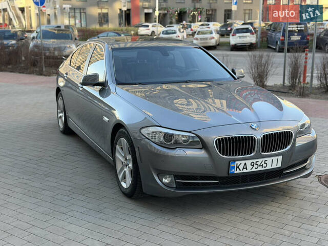 Серый БМВ 5 Серия, объемом двигателя 2 л и пробегом 192 тыс. км за 16500 $, фото 5 на Automoto.ua