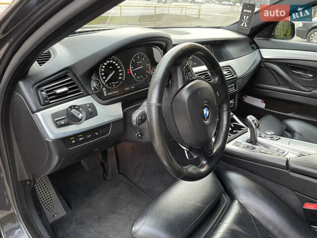 Серый БМВ 5 Серия, объемом двигателя 3 л и пробегом 186 тыс. км за 19900 $, фото 3 на Automoto.ua