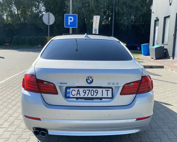 Серый БМВ 5 Серия, объемом двигателя 2 л и пробегом 210 тыс. км за 13500 $, фото 2 на Automoto.ua