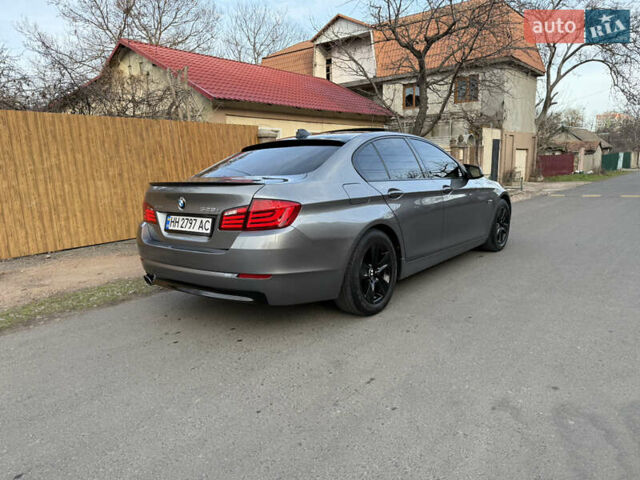 Серый БМВ 5 Серия, объемом двигателя 2 л и пробегом 245 тыс. км за 13000 $, фото 5 на Automoto.ua