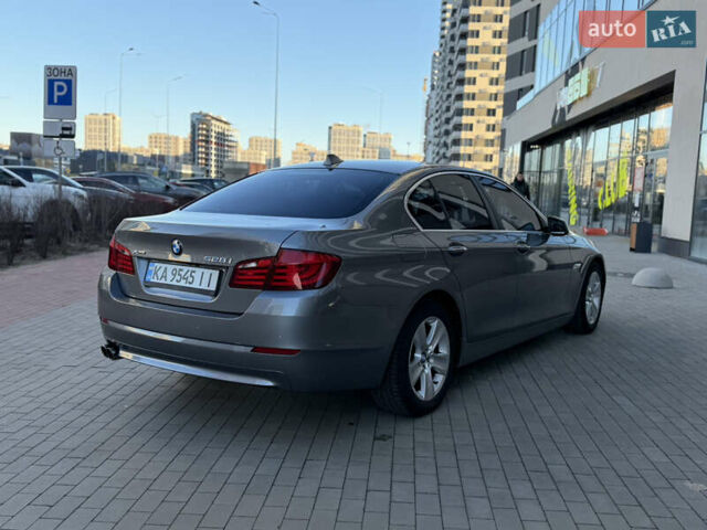 Серый БМВ 5 Серия, объемом двигателя 2 л и пробегом 192 тыс. км за 16500 $, фото 8 на Automoto.ua