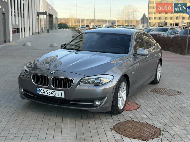 Серый БМВ 5 Серия, объемом двигателя 2 л и пробегом 192 тыс. км за 16500 $, фото 4 на Automoto.ua