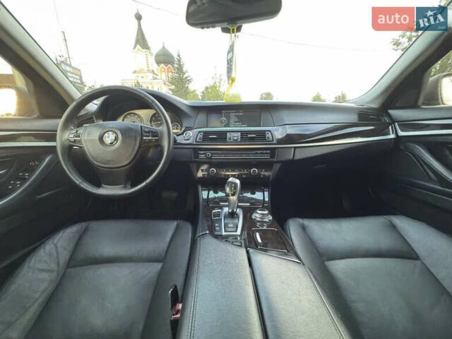 Серый БМВ 5 Серия, объемом двигателя 2 л и пробегом 163 тыс. км за 12700 $, фото 9 на Automoto.ua