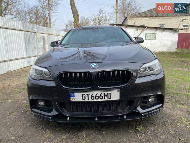 Серый БМВ 5 Серия, объемом двигателя 2 л и пробегом 260 тыс. км за 15000 $, фото 5 на Automoto.ua