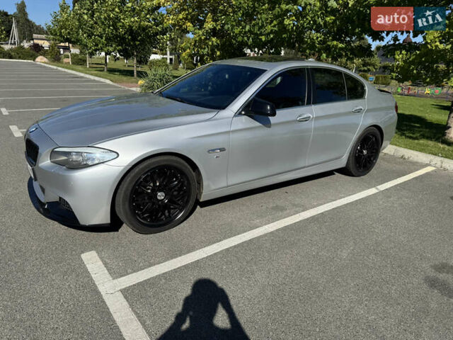 Серый БМВ 5 Серия, объемом двигателя 2 л и пробегом 195 тыс. км за 14000 $, фото 2 на Automoto.ua