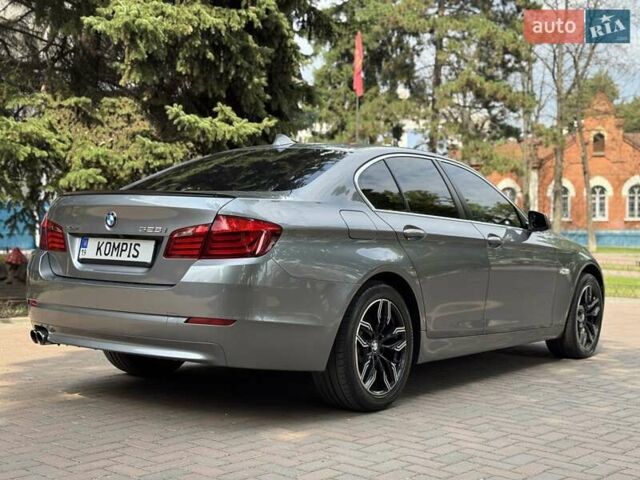 Серый БМВ 5 Серия, объемом двигателя 2 л и пробегом 178 тыс. км за 15300 $, фото 3 на Automoto.ua