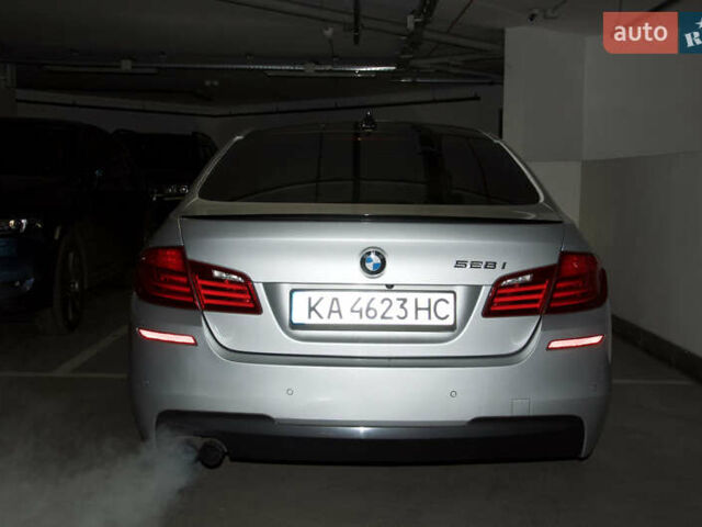 Серый БМВ 5 Серия, объемом двигателя 2 л и пробегом 186 тыс. км за 15000 $, фото 5 на Automoto.ua