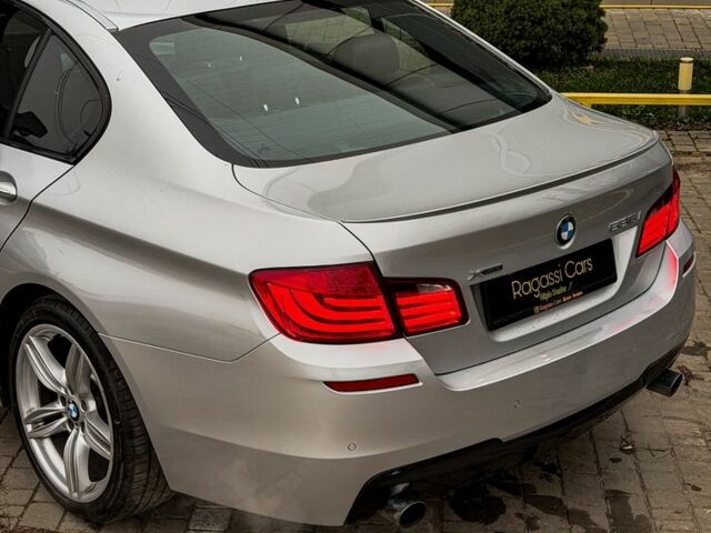 Серый БМВ 5 Серия, объемом двигателя 3 л и пробегом 165 тыс. км за 15800 $, фото 4 на Automoto.ua