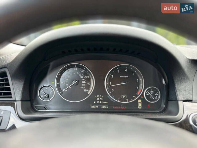 Серый БМВ 5 Серия, объемом двигателя 2 л и пробегом 180 тыс. км за 11000 $, фото 12 на Automoto.ua