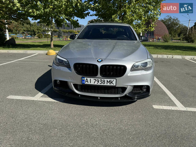 Серый БМВ 5 Серия, объемом двигателя 2 л и пробегом 195 тыс. км за 14000 $, фото 4 на Automoto.ua