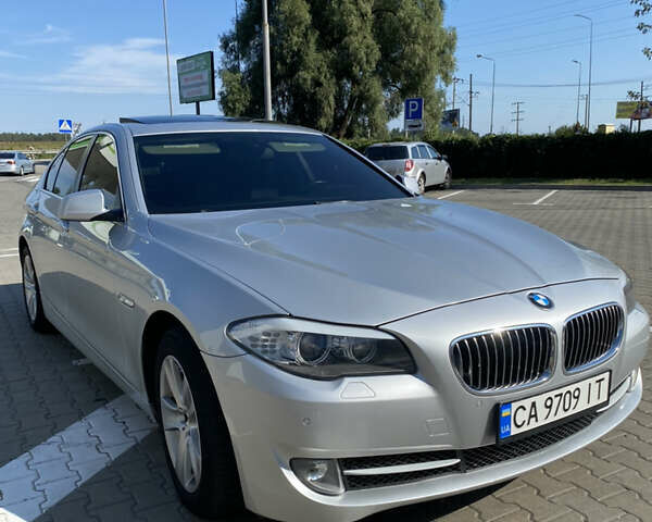 Серый БМВ 5 Серия, объемом двигателя 2 л и пробегом 210 тыс. км за 13500 $, фото 5 на Automoto.ua