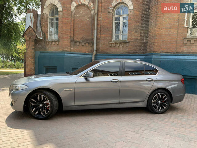 Серый БМВ 5 Серия, объемом двигателя 2 л и пробегом 178 тыс. км за 15300 $, фото 8 на Automoto.ua