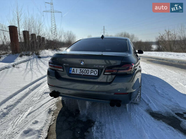 Серый БМВ 5 Серия, объемом двигателя 2 л и пробегом 190 тыс. км за 15000 $, фото 6 на Automoto.ua