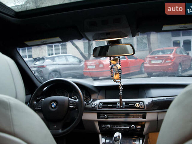 Серый БМВ 5 Серия, объемом двигателя 2 л и пробегом 186 тыс. км за 15000 $, фото 8 на Automoto.ua